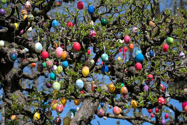 Osterbaum_easter tree outdoor_Easter in germany tradition_my life in germany_hkwomanabroad